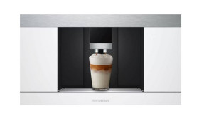 Siemens CT636LEW1 - Cafetera integrada 2 tazas simultaneas Blanco