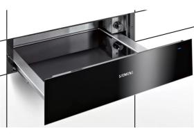 Siemens BI630CNS1 - Calientaplatos iQ700 módulo de 14cm Frontal negro
