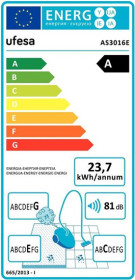 Aspirador Ufesa AS3016E Sin Bolsa 700W 2 Litros de Capacidad