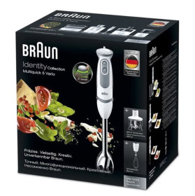 Braun MQ5035WH - Batidora Minipimer 5 Vario MQ5035 Sauce Blanca