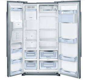 Frigorifico Americano Bosch KAD90VI30 Clase A++ Acero Inox 177x91x72 cm