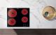 Whirlpool AKT 8090/NE - Placa vitrocerámica con 4 zonas de cocción