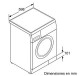Balay 3TS873BC - Lavadora de Clase A+++ Capacidad de hasta 7 Kg y 1.000 rpm