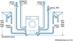 Lavadora Secadora Integrable Balay 3TW773B 7+4 kg 1200 rpmPuntronic