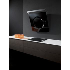 Elica 616129791 - Campana OM Decorativa Pared 80 Cm Cristal Negro