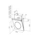 Elica 616129791 - Campana OM Decorativa Pared 80 Cm Cristal Negro