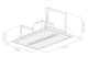 Elica PRF0010423 - Cloud Nine 120Cm de Techo Clase C Inox+Vidrio