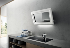 Elica PRF0094413 - Campana Amélie Decorativa Pared 85Cm Clase A Blanco