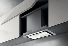 Elica PRF0097676 - Campana Hidden de 60 cm Acero Inox y cristal blanco