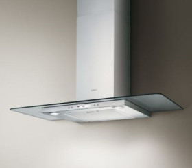 Elica FLAT GLASS PLUS IX/A/70 - Campana de pared de 70cm Inox y vidrio