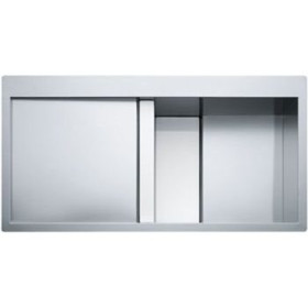 Franke 127.0306.413 - Fregadero Crystal Line CLV 214 Versión izquierda Blanco
