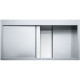 Franke 127.0306.413 - Fregadero Crystal Line CLV 214 Versión izquierda Blanco