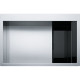 Franke 127.0306.327 - Fregadero Crystal Line CLV 210 de una cubeta