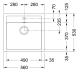 Franke 114.0361.522 - Fregadero SIRIUS SID-610-50 Blanco Polar