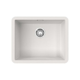 Franke 1250327967 - Fregadero FSS-110-50 Pure White Bajo Encimera