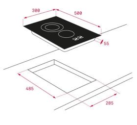 Encimera Teka Modular Gas-Cristalgas Cgb Lux 30 2G Al Ci Natural