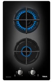 Teka CGB LUX 2G AL CI NAT - Placa de Gas Natural Modular 30 cm Negro