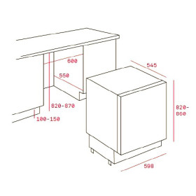 Teka 40693006 - Frigorífico Integrable ARTIC TKI3 145 D Bajo Encimera
