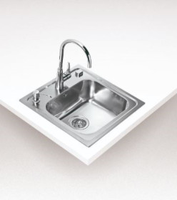 Teka 13137001 - Fregadero ELINE 1C PRO Mueble 56 Cm Inoxidable