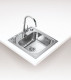 Teka 13137001 - Fregadero ELINE 1C PRO Mueble 56 Cm Inoxidable