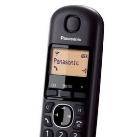 TELÉFONO PANASONIC KXTGB212SPB Inalámbrico Duo Negro Sistema DECT