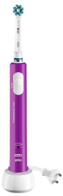 Cepillo Dental  Oral B Pro 600 Cross Action Morado Recargable 3D