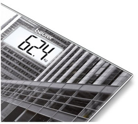 Beurer GS203NEWYORK - Báscula de Baño 150 Kg Pantalla LCD Apagado Automático