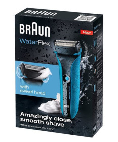 Braun WF2SAZUL - Afeitadora Series 5 Waterflex WF2S Wet&Dry Azul