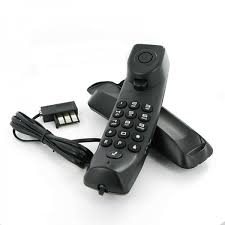 Alcatel TEMPORIS10N - Teléfono Fijo Ultracompacto Color Negro