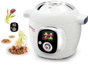 Moulinex CE701010 - Robot de Cocina Cookeo 6 Litros 50 Recetas Pantalla LCD