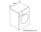 Lavadora Bosch WAN28260ES 7 kgs 1.400 r.p.m. Blanca A+++ 54 dB