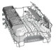 Lavavajillas Bosch SPS50F02EU 45Cm. VarioSpeed 9 Servicios Blanco