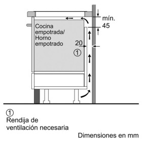 Bosch PIJ675FC1E - Placa Inducción 3 Zonas 17 niveles Control DirectSelect