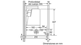 Bosch DFS067A50 - Campana Telescópica 60 Cm EcoSilence Clase A
