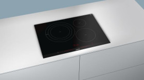 Encimera Inducción Siemens EH775LDC1E Zona 32Cm. 70 Cm. 3 zonas Negra