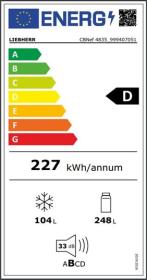 Liebherr CNef 4015 - Frigorífico Combi NoFrost 201x60cm D/A++ Inox
