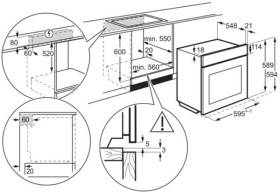 Electrolux EOC3430FOX - Horno Multifunción Pirolítico Clase A+ Inox