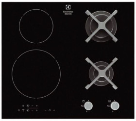 Electrolux EGD6576NOK - Placa Mixta Inducción y Gas Natural 4 Zonas