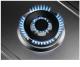 Zanussi ZGG65334XA - Placa de gas natural de 3 zonas y 60cm con Wok