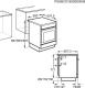 Zanussi ZCV540G1WA - Cocina Vitrocerámica 4 Zonas y Horno Eléctrico