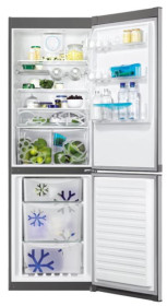 Zanussi ZRB34315XA - Frigorífico combinado de 185 x 60 cm Clase A++ Inox Antihuellas