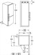 Zanussi ZRB34315XA - Frigorífico combinado de 185 x 60 cm Clase A++ Inox Antihuellas