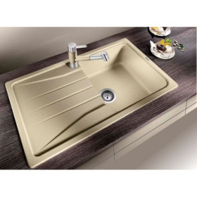 Blanco 519694 - Fregadero Sona XL 6 S Reversible Mueble 60 Cm Champagne