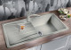 Blanco 519695 - Fregadero Sona XL 6 S Reversible Mueble 60 Cm Gris Perla