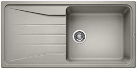 Blanco 519695 - Fregadero Sona XL 6 S Reversible Mueble 60 Cm Gris Perla
