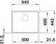 	Blanco 521017 - Fregadero Subline 500 If SteelFrame Mueble 60 Cm Inox