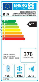 LG GSL760PZUZ - Frigorífico americano Serie 7 A++ inox antihuellas 179x91cm