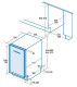Cata 07201000 - Lavavajillas Integrable LVI 45009 10 Servicios A++