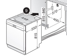 Balay 3VN303BA - Lavavajillas de 45cm Clase A+ Para 9 Cubiertos Sistema AquaSafe