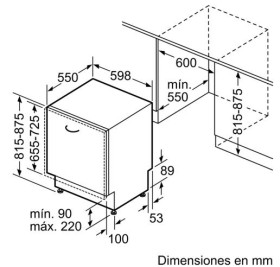 Lavavajillas Balay 3VF786XA Integrado Total 14 Cubiertos A++